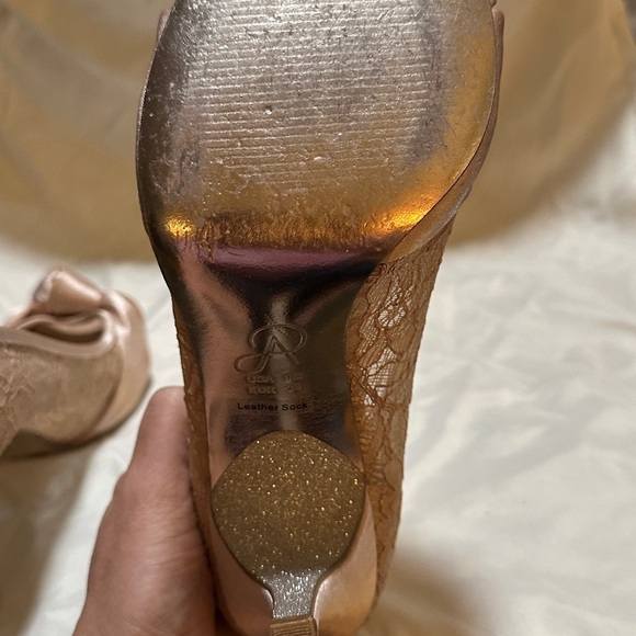 Adrianna Papell Francesca Pump Heels 8.5 Pink - Picture 10 of 15